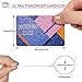RFID Blocking Card | Credit and Debit Card Protector | Shield Your Wallet, Purse, Passport and More from RFID/NFC Skimming | 4 RFID Security Cards Included (White)