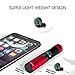 Wireless Earbuds,SANAG Wireless Earphones with Charging Case Stereo Bluetooth Earbuds [Awaken siri] IPX5 Waterproof,Adaptive Noise Reduction Touch Control Earpieces for Sports Drive or Work(RED)