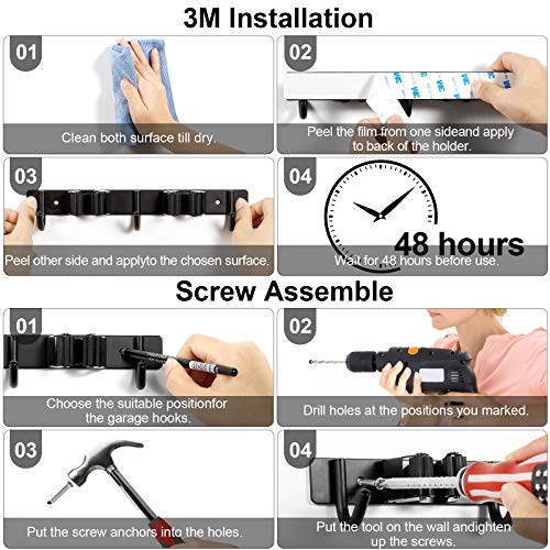 5 Mounted+Stainless+Cleaning+Gardening+Organize