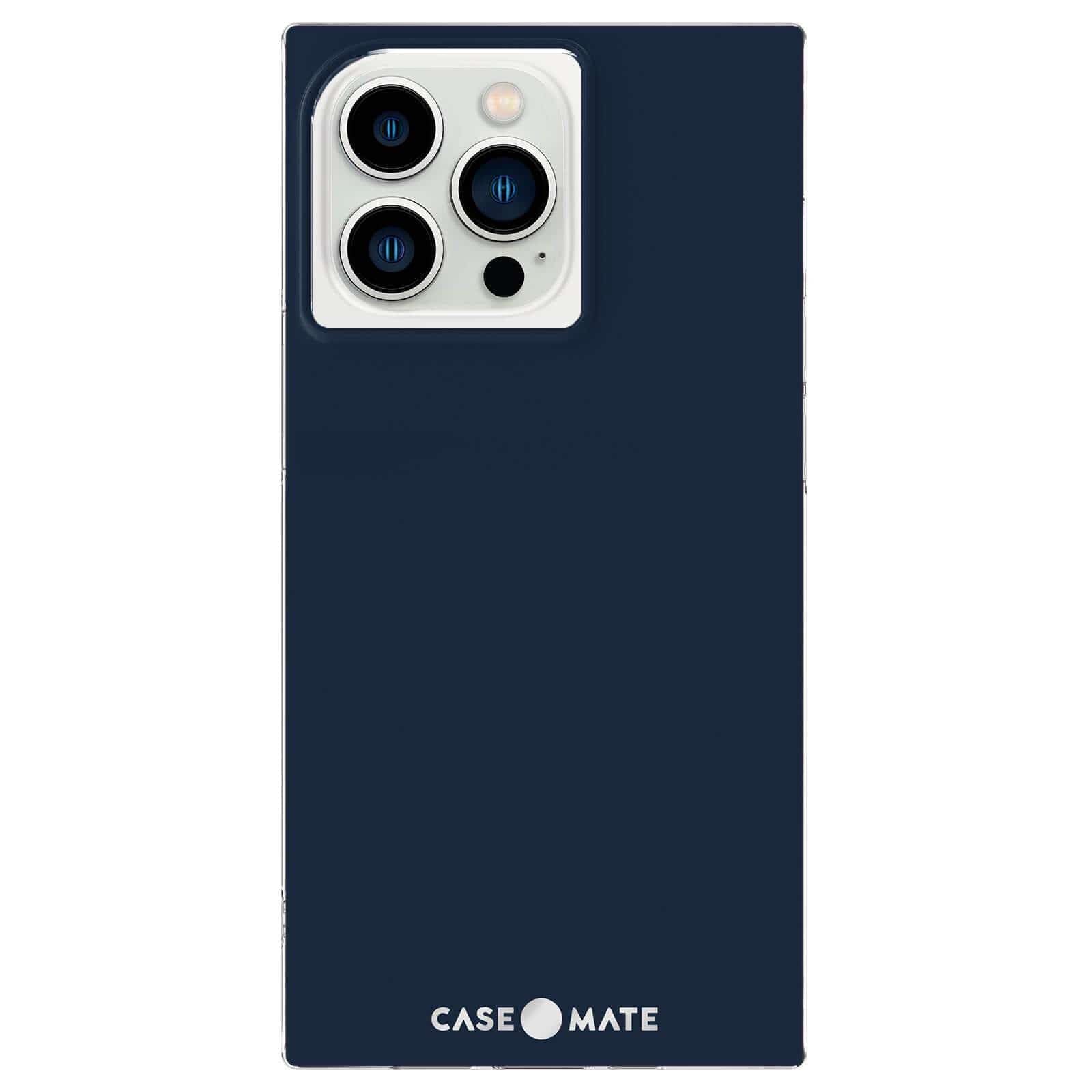 Case-Mate BLOX Square iPhone 13 Pro Case - Blue [10FT Drop Protection] [Wireless Charging Compatible] Protective Phone Case for iPhone 13 Pro 6.1", Anti-Scratch, Shockproof, Matte Finish, Slim Fit — image 1
