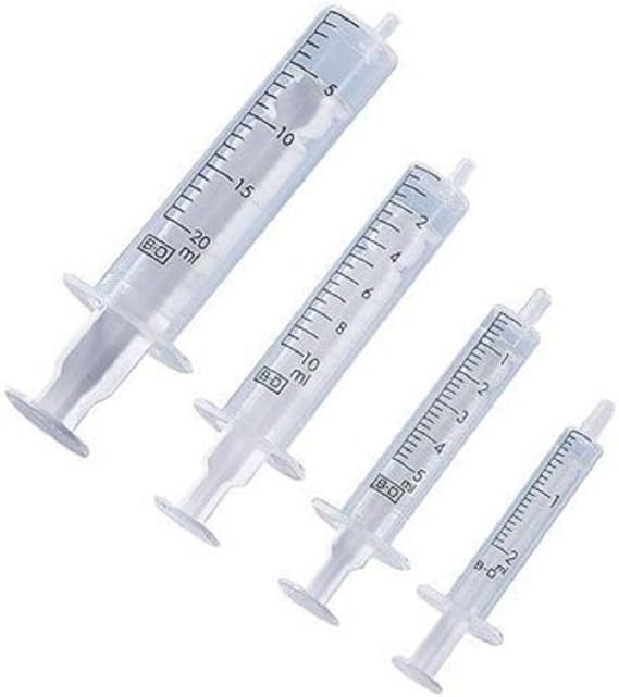2Piece 20 ml Syringe Pack of 10 Amazon.co.uk DIY & Tools