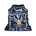 NACOCO(TM) Pu Leather Motorcycle Jacket, Dog Pet Clothes Leather Jacket, Watherproof(S)