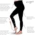 Preggers 2 Pack 10-15mmhg Footless Maternity Compression Leggings (Black/Coal L)