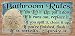 Bathroom Rules - Bathroom Decor - Bathroom Plaque - Bathroom Sign primary