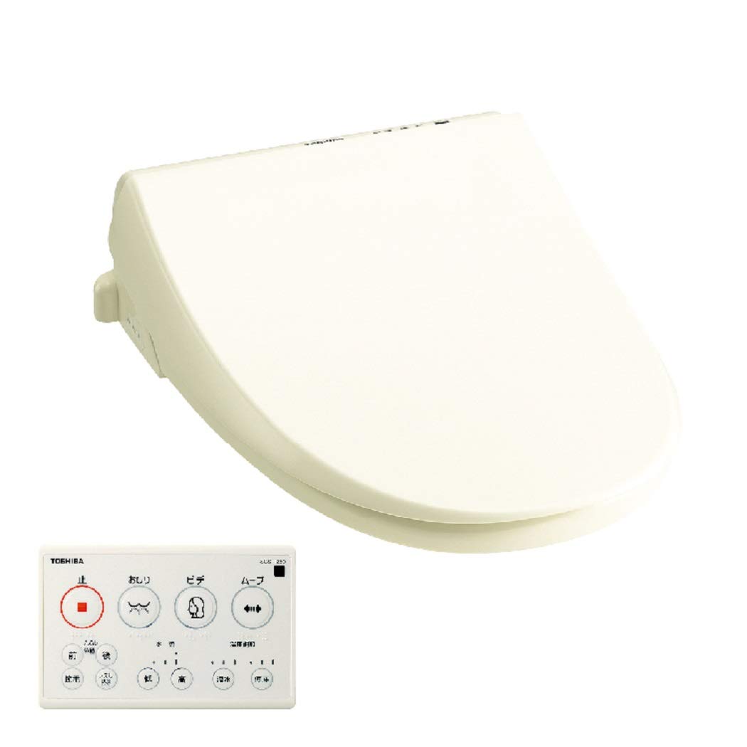 東芝 温水洗浄便座 クリーンウォッシュ オート脱臭・リモコン付 SCS-T260 パステルアイボリー商品画像