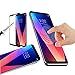 LG V30 Screen Protector, Disxie Premium 3D Full Coverage Tempered Glass [9H Hardness] [Anti-Fingerprint] [High Responsivity] [Bubble Free] Screen Protector For LG V30