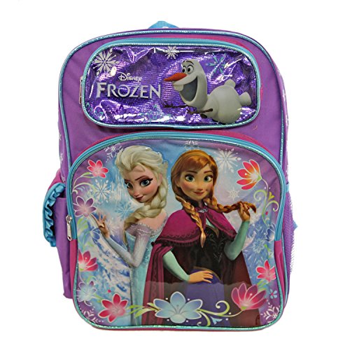 Disney frozen elsa and anna snowy backpack bag