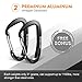 Brotree Double Camping Hammock - Portable Lightweight Parachute Nylon Hammock - Ropes and Carabiners Included - Best for Hiking, Camping, Backpacking, Travel, Backyard, Beach