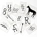 My Cinema Lightbox Alternative Letter Pack - 100 Letters, Wilderness Font and Animal Symbols - for Original A4 Size Light Box