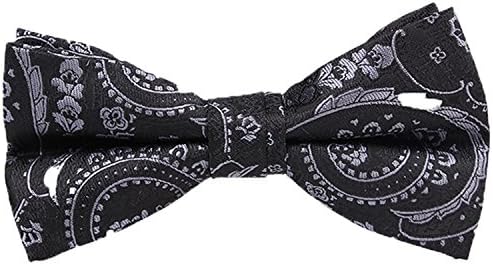 2018 Male Fashion Bow Tie For Wedding Party Mens Toddler Youth Boys Women Dog (one size, Black and white)
