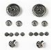 TOTS Wltoys 12428 12428-A 12428-B 12428-C RC Car Spare Parts Upgrade Metal Differential / Differential Gear 12428-0091/12428-0133 (16 Pcs)