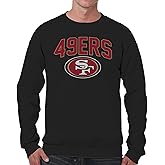 Team Fan Apparel NFL Home Team Crew - Adult Pro Football Fleece Pullover Sweatshirt For Men & Women
