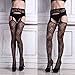 ABC(TM) Womens Lingerie net Lace Top Garter Belt Thigh Stocking Pantyhose (02)