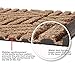 WaterHog Indoor/Outdoor Door Mat, 3' x 5', Made in USA, Durable & Skid-Resistant Front Door Rug, Decorative, Water-Trapping & Heavy-Duty Entryway Mat for Your Home, Boxwood Collection, Dark Brown