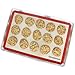 Freshware Silicone Non-Stick Baking Mat, Full Size, 24.4 x 16.5 inch,