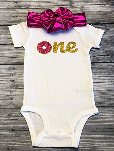 donut grow up first birthday outfit