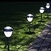 6Pack Copper Finish Stainelss Steel Solar Light Set Sogrand Solar Pathway Light