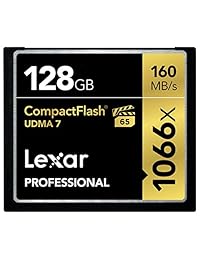 Lexar tarjeta de video CompactFlash, profesional, 1066x, 16GB, VPG-65