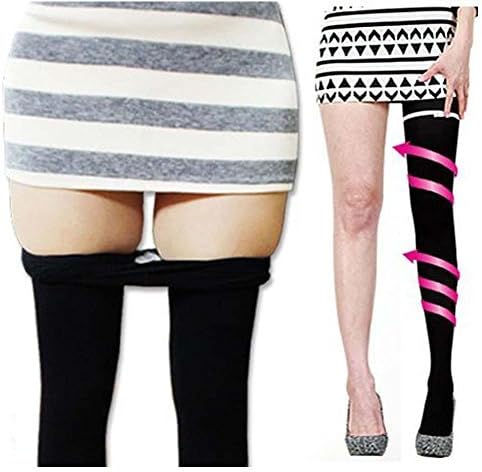 queenneeup Women's Magic Slim Leg Ultra High Compression Stockings