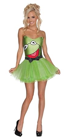 Horror-Shop Muppets Kermit Damenkostüm M