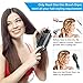 Hair Dryer Brush - Multifunctional Electric Hot Air Round Brush Blow Dryer - One Step Negative Ions Hair Brush Dryer Straightener & Styler Reduce Frizz and Static (Blue)