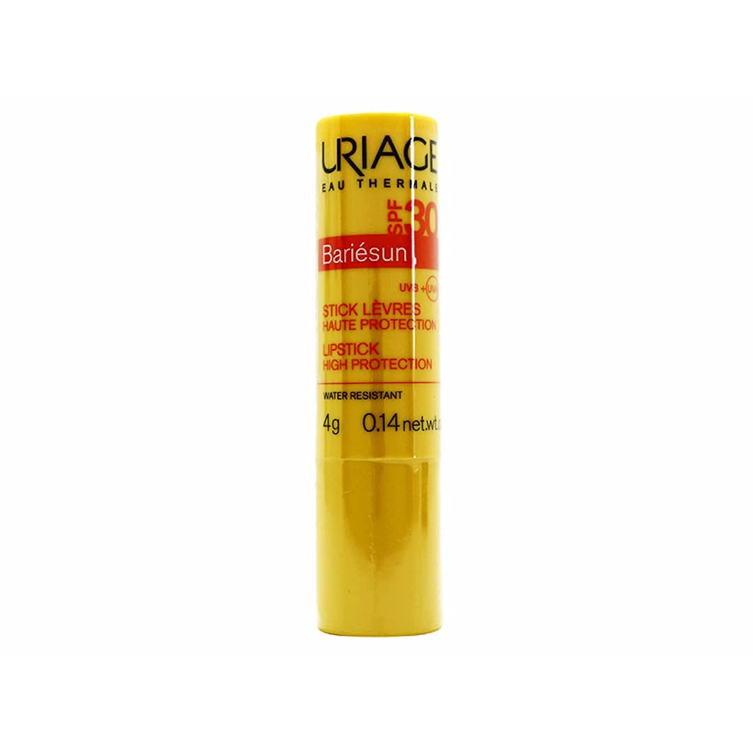 Uriage Eau Thermale Stick Levres Bariesun SPF30 Lip Balm, High Protection, Hypoallergenic, Sensitive Skin, 4g