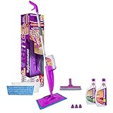 Rejuvenate (REJUL) Click n Clean Multi Surface Spray Mop System for Wood, Tile, Grout, Laminate and Vinyl Floor Cleaning Plus Grout Brush - As Seen On TV