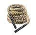 Gymenist Heavy Duty Workout Battle Rope For Exercsie Training, Material - Sisal