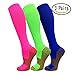 FuelMeFoot 3 Pack Compression Socks for Women & Men Circulation - Best for Medical,Running,Athletic