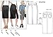 Style Arc Sewing Pattern - Charlie Stretch Woven Skirt (Sizes 04-16)