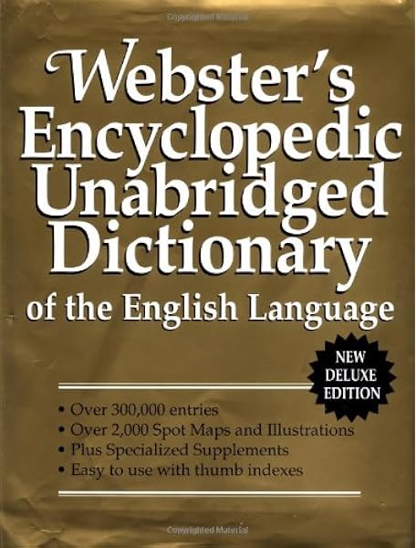 Amazon Com Webster S Encyclopedic Unabridged Dictionary Of The English Language 9781571456915 Not Available Books