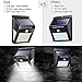 MoYoYo Solar Lights Outdoor, Wireless 20 LED Motion Sensor Solar Lights with Wide Lighting Area, Easy Install Waterproof Security Lights for Front Door, Back Yard, Driveway, Garage(2-Pack)