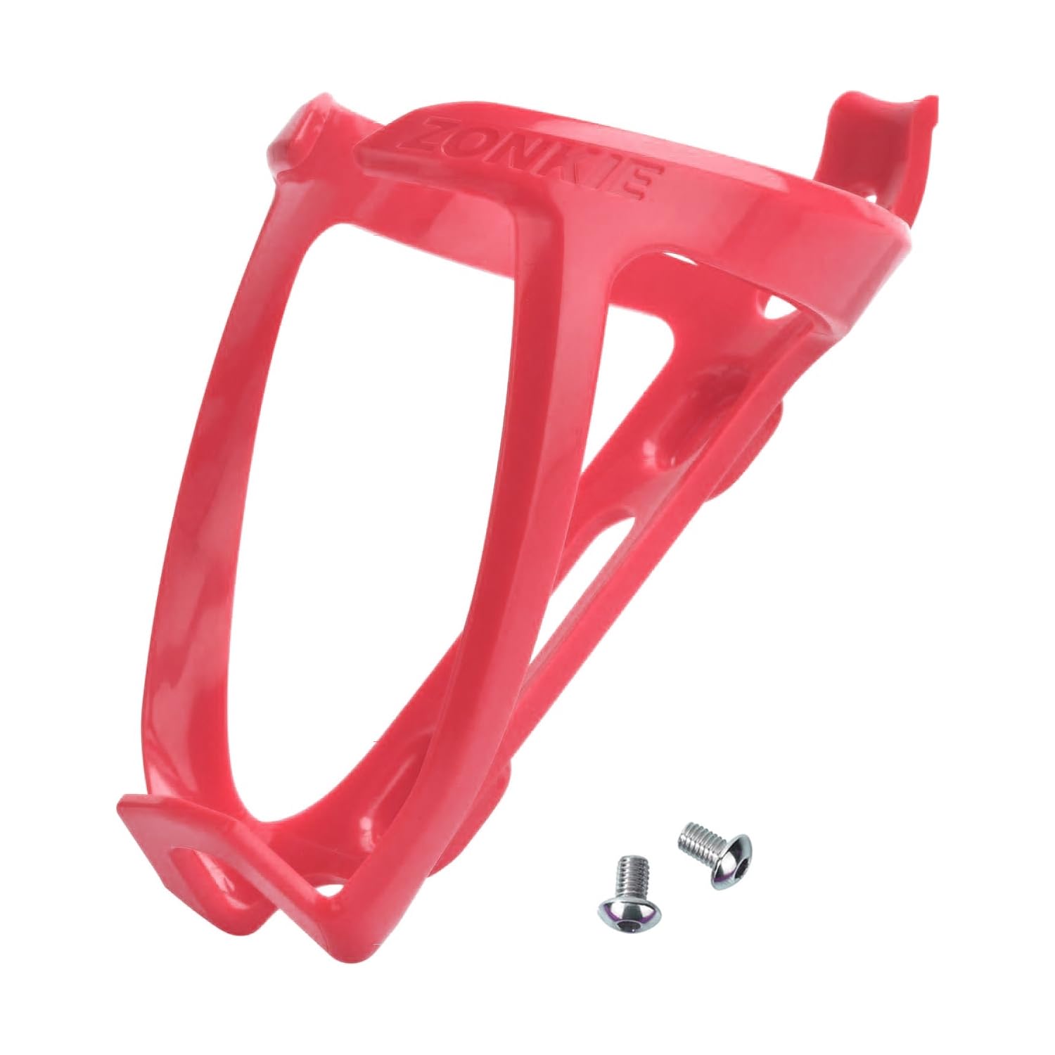 Bicycle Bottle Cages, Plastic Bike Bottle Holder, Road, Mountain Bicycle Bottle Cages (Pink)