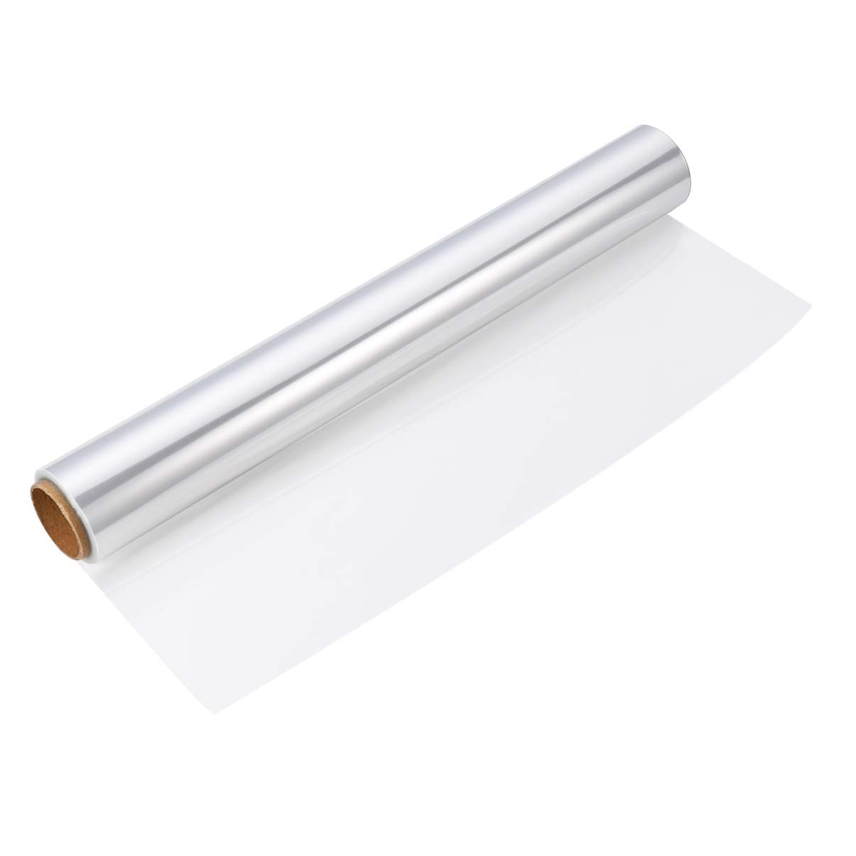 Clear Cellophane Wrap Roll, 40x3000cm,2.3 Mil Thick Cellophane Roll for Basket Flowers Food