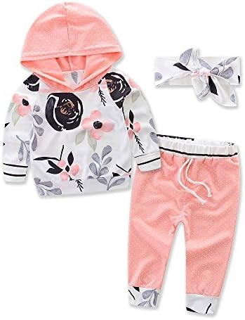 Samgami Baby Girls Boy Cotton Printing Dot Pants Suit Kids Leisure Clothes Sport Clothing Set