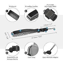 Camera Wrist Strap with Quick Release, Camera Hand