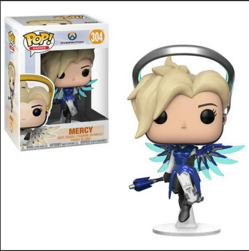 Funko Pop! Games: Overwatch Mercy (Cobalt) Exclusive #304