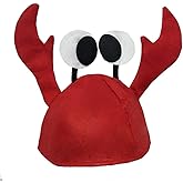 Crab Costume Lobster Hat Dress Up Theme Party Roleplay