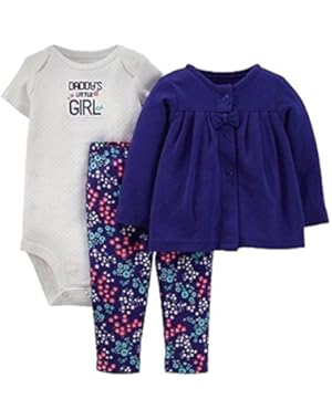 Just One You Made By Carter's Baby Girls' Infant 3 Piece Set Daddy's Little Girl