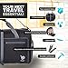 Bago 60L Sports & Travel Duffle Bag - Foldable Weekender Bag For Women & Men - Lightweight waterproof Shoe Pocket DeepBlue