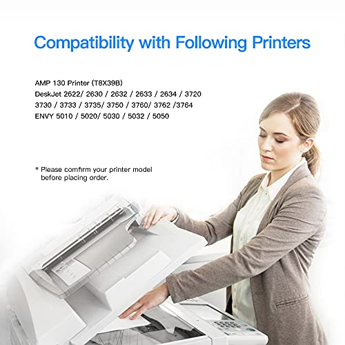 LxTek 304XL Remanufactured Ink Cartridges Replacement for HP 304 XL Black and Colour for Envy 5010 5020 5030 5032 Deskjet 2620 2622 2630 2632 2633 2634 3720 3730 3733 37353750 373760 3762 (2-pack)