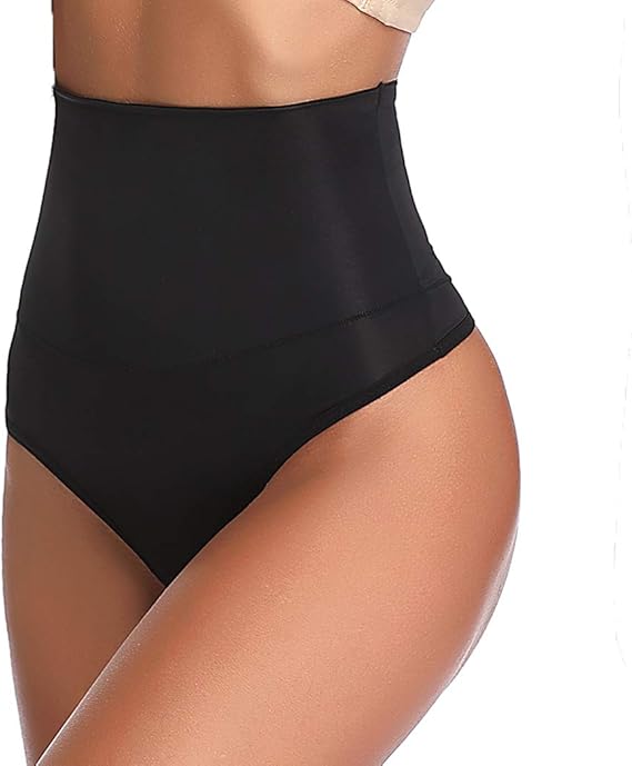 high waist shaping thong