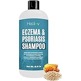 Eczema Shampoo – All-Natural Dermatitis & Psoriasis Treatment for Dry, Itchy, Flaky Skin – Daily Dandruff & Scalp Treatment – Itchy Scalp Relief for Men, Women & Kids – Eczema Soap Shampoo 16.9 oz