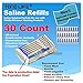 TONELIFE Sinus Rinse Kit 300ml+5Packets Nasal Salt -Nasal Wash Saline Packet Refills-Nose Cleaner-Neti Pot with Powdered Saline Convenient Packets for Adult Kids Nose Clean
