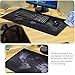 Desk York Extra Large Extended World Map Mousepad XXL Gaming Waterproof Mice Mat/Pad for Office or Home - Non-Slip Rubber Base with Stitched Edges