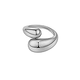KURTCB Chunky Open Ring 14k Gold Plated Minimalist