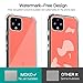 MoKo Compatible with Google Pixel 4 XL Case, Crystal Clear Reinforced Corners TPU Bumper + Anti-Yellow Anti-Scratch Transparent Hard Panel Cover for Google Pixel 4XL 6.3 inch 2019 - Crystal Clear