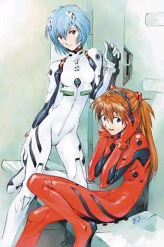 Evangelion Plug Suit (Rei & Asuka) 1000 Pieces Jigsaw Puzzle (50cm x 75cm) by Yanoman
