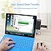 Rocketek USB 3.0 Hub Multiport Adapter, 6 in 1 Docking Station with 4K HDMI, Gigabit Ethernet, SD/Micro SD Card Slots and 2 USB 3.0 Ports for Microsoft Surface Pro 4