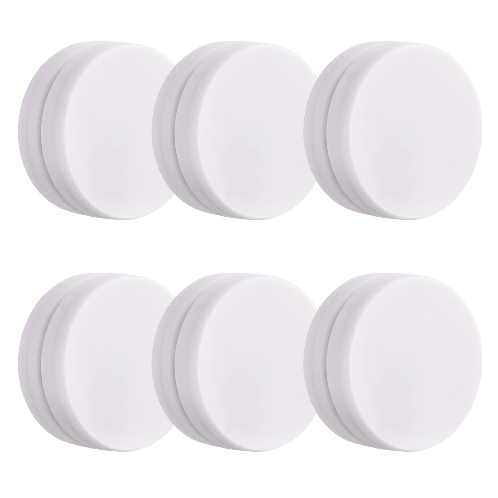 LEVOSHUA Magnetic Shower Curtain Weights, Rubber Covered Heavy Duty Weights, Prevent Curtain Liner from Blowing Around, Work for Drapery, Tablecloth, Flag, Outdoor Curtain 4 Pairs(Pack of 8)